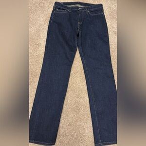 Abercrombie & Fitch Kennan Straight Dark Indigo Jeans